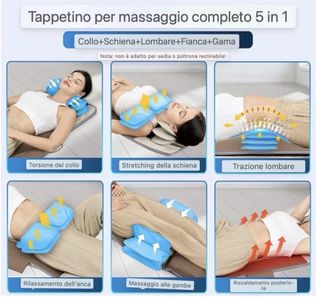 Tappetino Massaggiante Schiena Comrelax 3D
