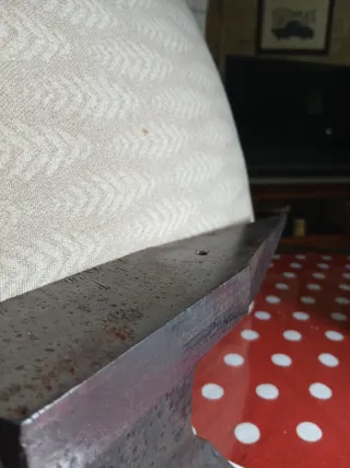 Yunque de forja, sonido de campana, se manda video