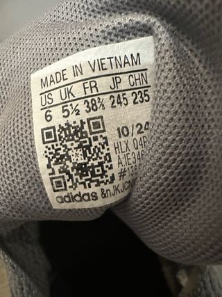 Zapatillas Adidas Grises y Negras