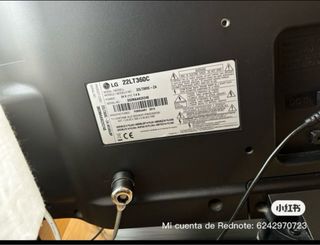 Televisor LG 22 Negro