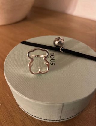 Anillo Tous Plata Silueta Oso