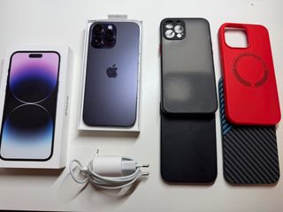 iPhone 14 Pro Negro/Morado