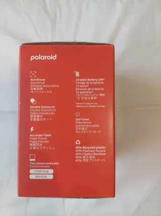 Polaroid Now Gen 2 Cámara Instantánea Roja