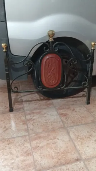 Lote Cabezales Forja y Madera Tallada