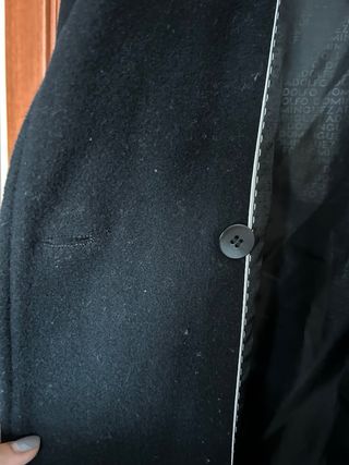 Abrigo Adolfo Domínguez Negro