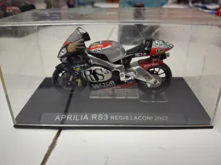 Modellino Moto Aprilia RS3 Regis Laconi 2002