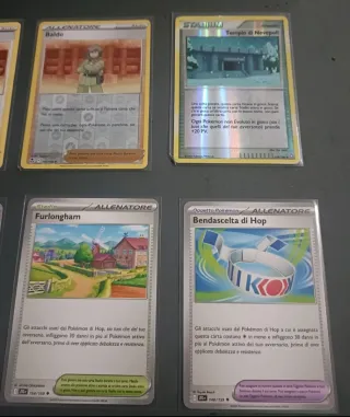 Lotto 15 Carte Allenatore Pokémon ITA
