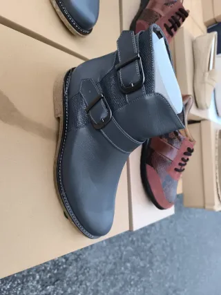 Zapatos unisex de piel