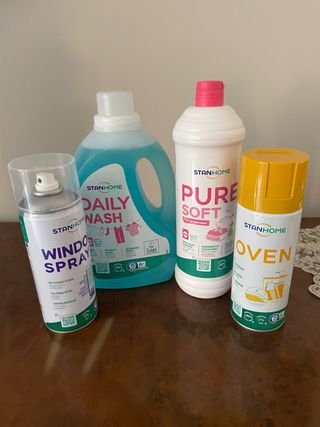 Set prodotti pulizia casa e biancheria Stanhome