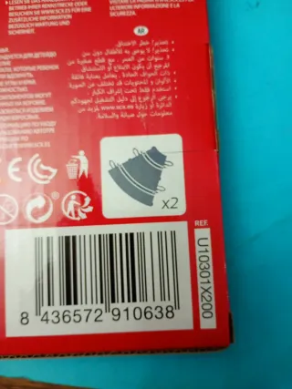 Scalextric blíster  curva interior R1 pista gris