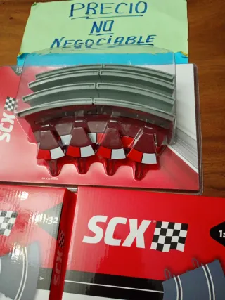 Scalextric lote curva interior R1 completa gris