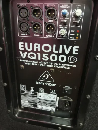 Subwoofer Behringer 15 Activo