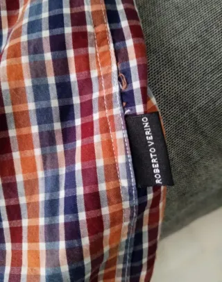 Camisa Roberto Verino Talla M Cuadros