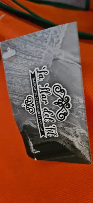 Cancán Fallera Bailadora 85cm Blanco