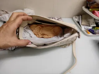 Bolso Tous Beige/Blanco