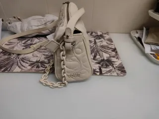 Bolso Tous Beige/Blanco