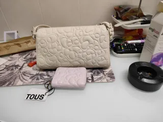 Bolso Tous Beige/Blanco