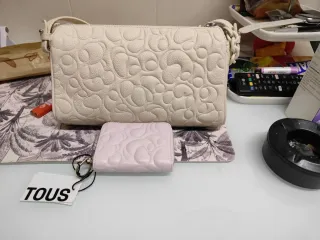 Bolso Tous Beige/Blanco