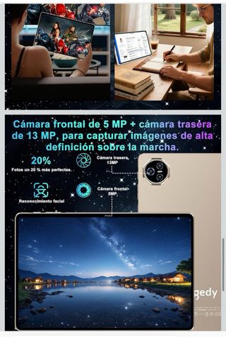 Tablet 11” Android 15 24GB+256GB •NUEVA•