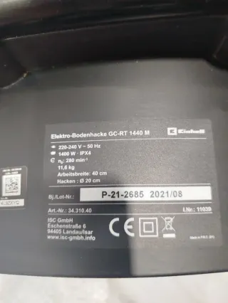 MOTOAZADA ELÉCTRICA EINHELL GC-RT 1440 M