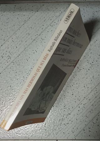 Mis noches son más hermosas que sus días