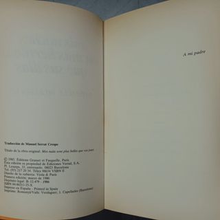 Mis noches son más hermosas que sus días