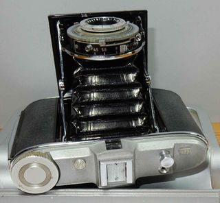 1692-Cámara AGFA ISOLETTE - 120 mm - 6x6 - funda