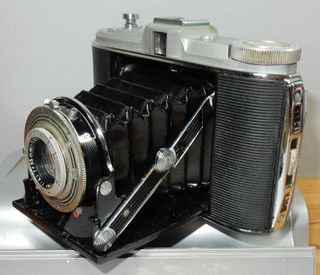 1692-Cámara AGFA ISOLETTE - 120 mm - 6x6 - funda