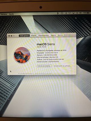 MacBook Air 13 2013 Plata