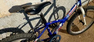 Bicicleta infantil 20 Decathlon azul