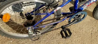 Bicicleta infantil 20 Decathlon azul