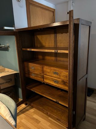 Vitrina Madera y Cristal Moycor