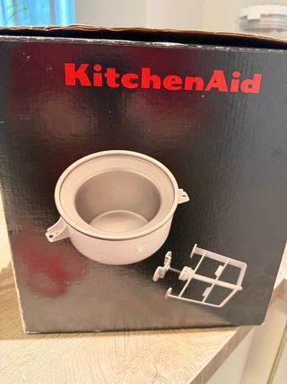 Robot de cocina KitchenAid 6.6 L Rojo + Heladera