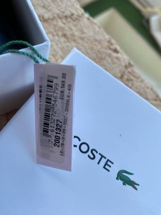 Reloj Lacoste Negro y Dorado Mujer