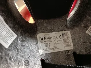 Casco bici infantil rosa Kiddy