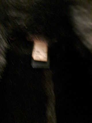 Abrigo marrón con pelo