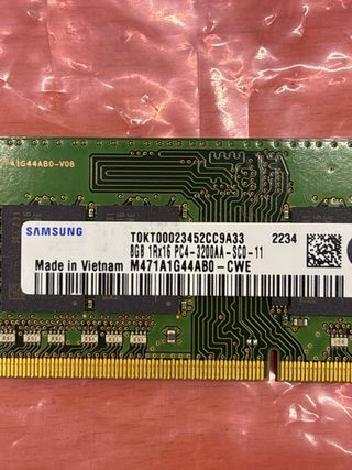 Samsung RAM Portátil 8GB DDR4