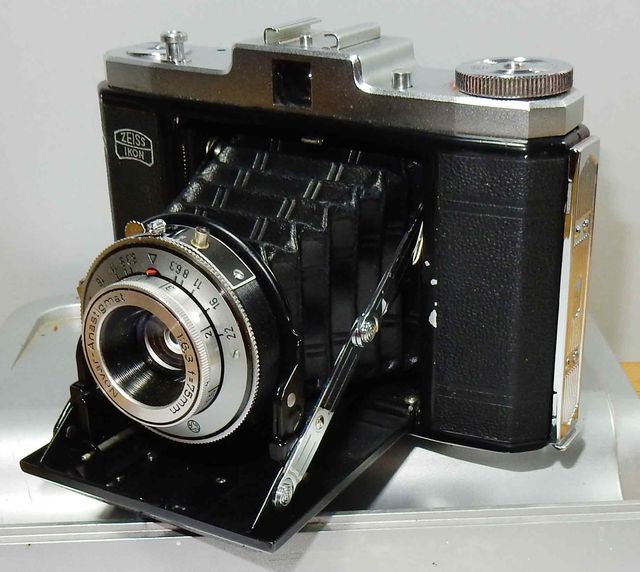 1694-Cámara ZEISS IKON NETTAR 518/16-6.3/75mm-fund