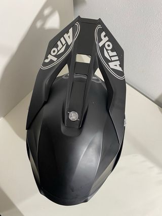 Casco Airoh Negro Mate Talla S + Gafas