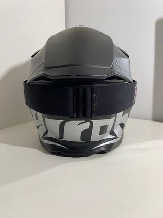 Casco Airoh Negro Mate Talla S + Gafas