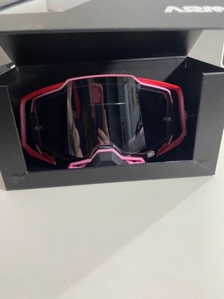 Casco Airoh Negro Mate Talla S + Gafas