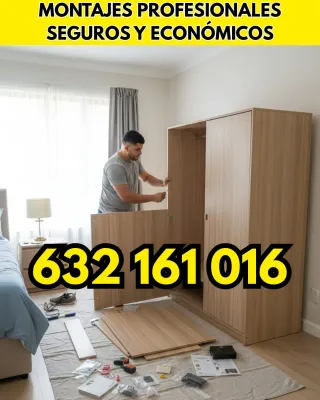 Montador de muebles en Madrid -Sofás-armarios-cama