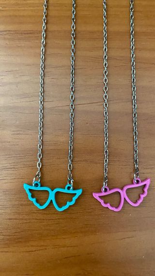 2 Gargantillas Alas Colores