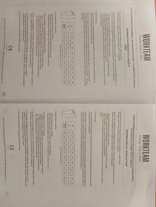 Botas Work Team Talla 44 Seguridad