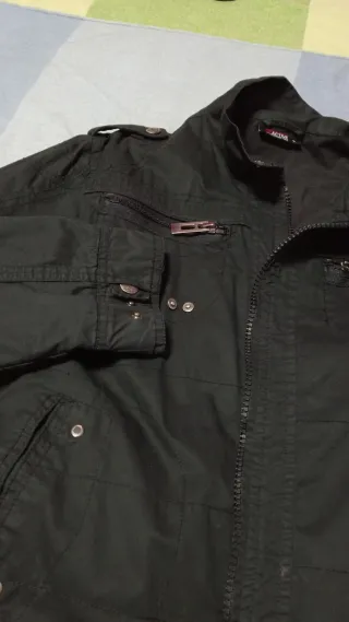 Chaqueta negra hombre