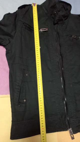 Chaqueta negra hombre