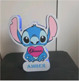 Lilo & Stitch personalizado con tu nombre