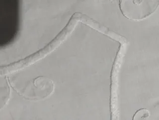 Lenzuolo corredo nonna ricamato a mano cotone