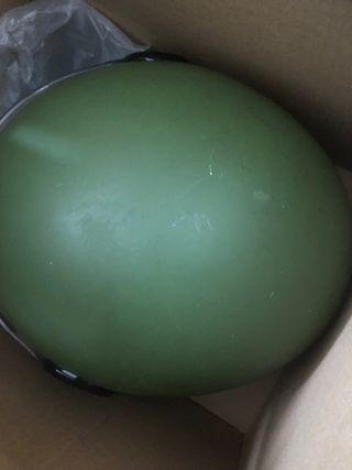 Casco moto / scooter bambino/a taglia XS verde