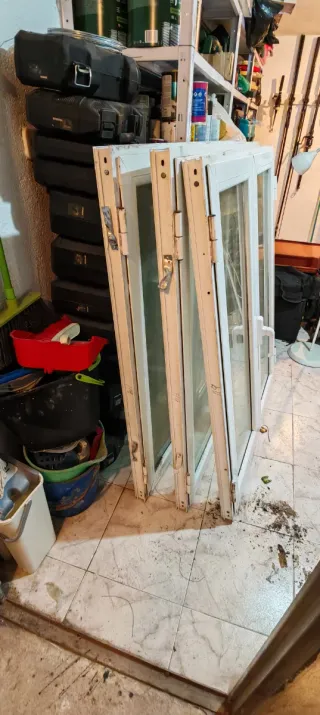 3 Ventanas Aluminio Doble Cristal